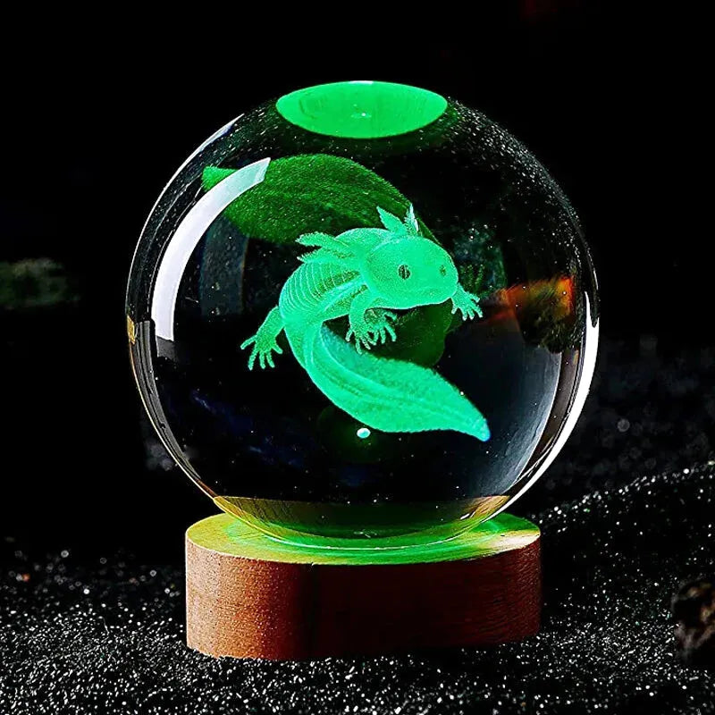 Axolotl Kule Nattbordslampe