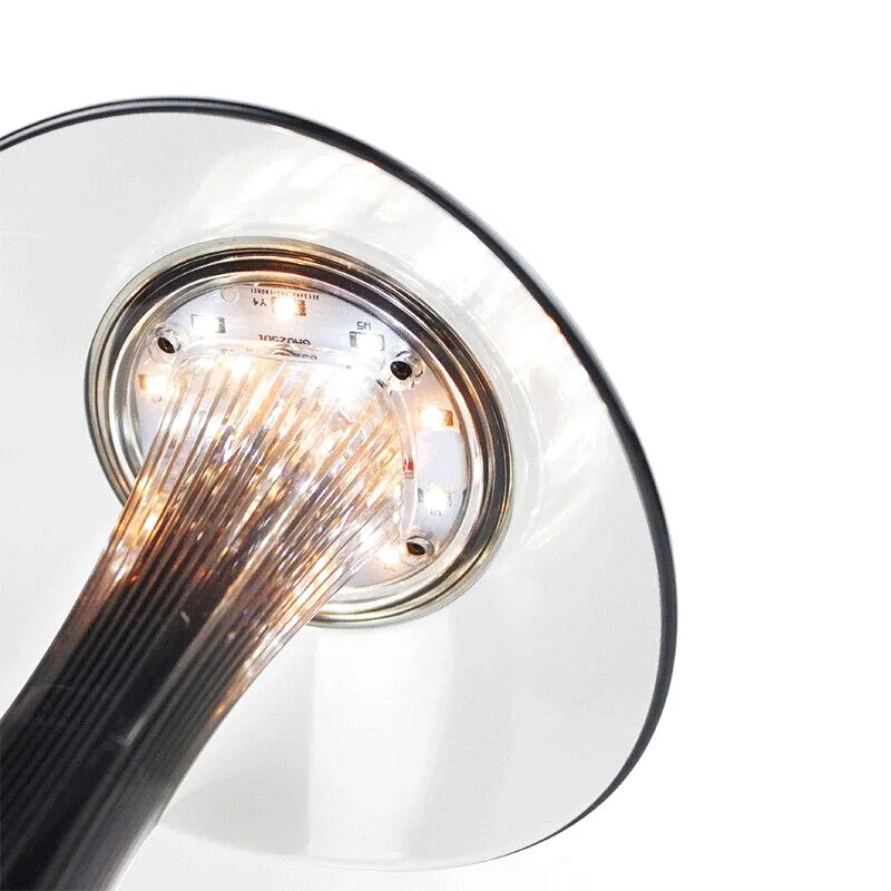 Nattbordslampe med touch-design