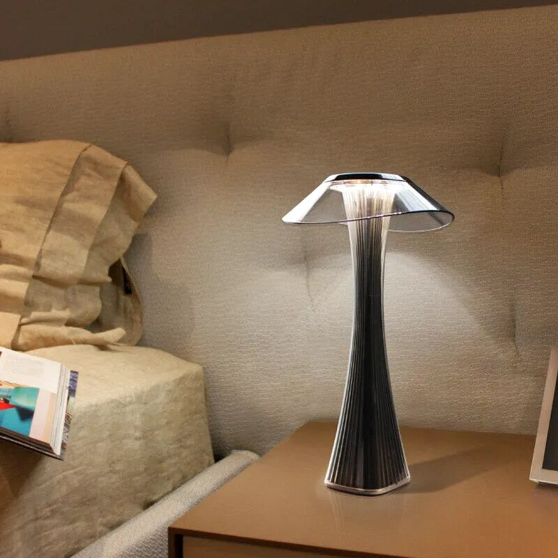 Lampe de chevet Tactile Design  LampesDeChevet Noir  