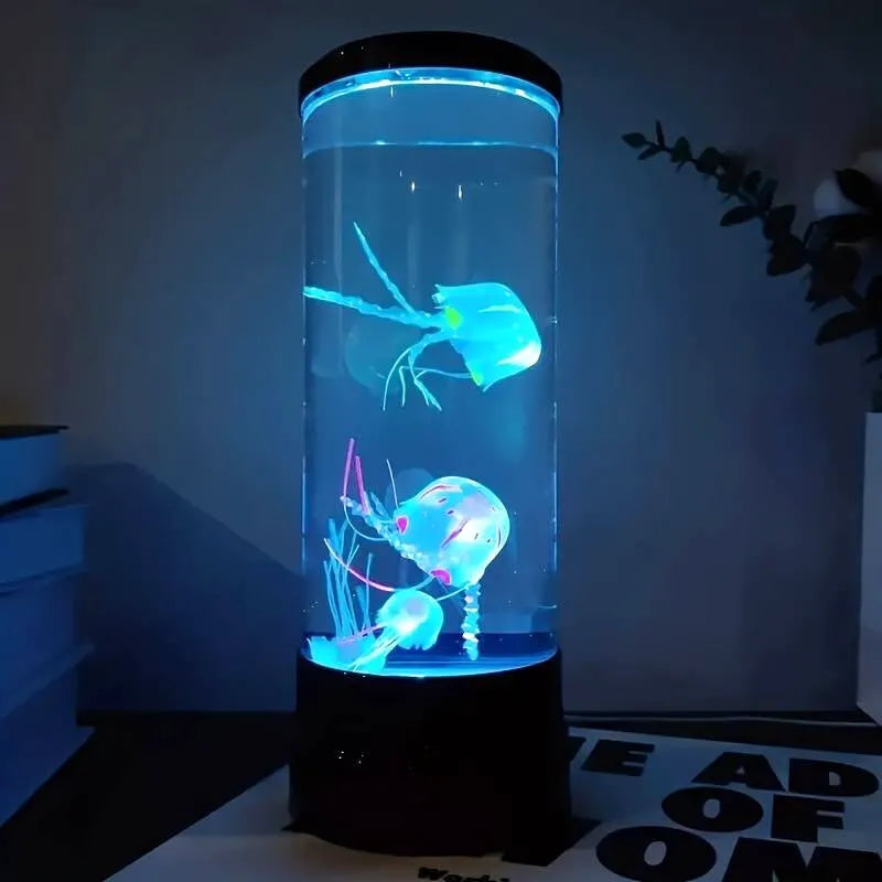 Lampe de chevet Tactile Lave Méduse - lampechevetdesign.com
