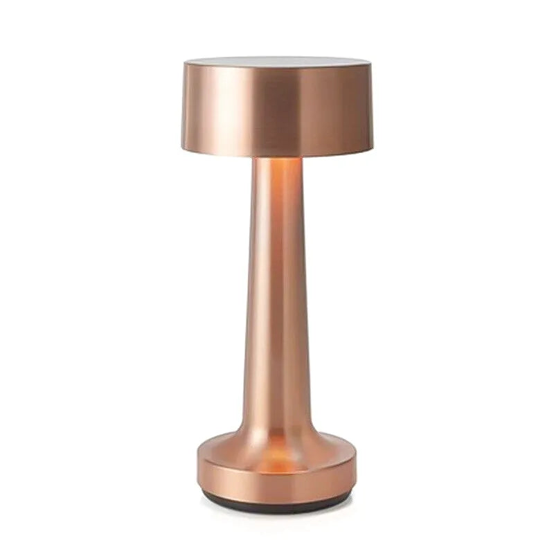 Lampe de chevet Tactile Rétro LED  LampesDeChevet Rose Gold  