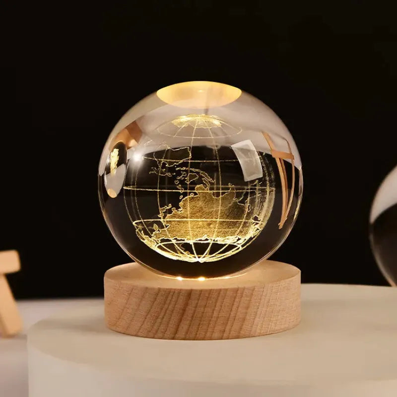 Magic Sphere USB-nattlampe
