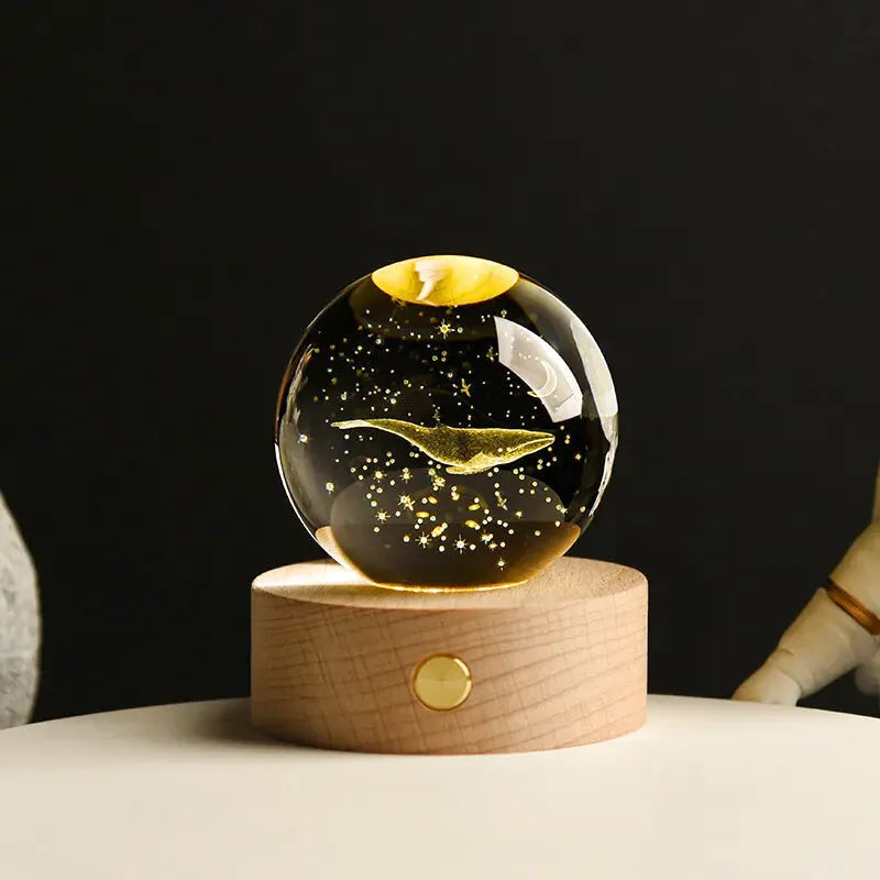 Magic Sphere USB-nattlampe