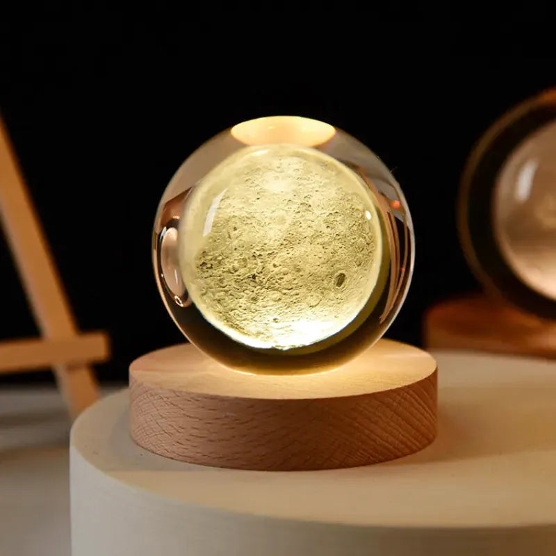 Magic Sphere USB-nattlampe