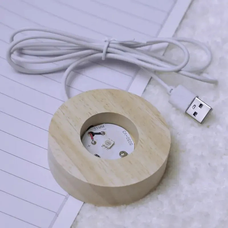 Magic Sphere USB-nattlampe