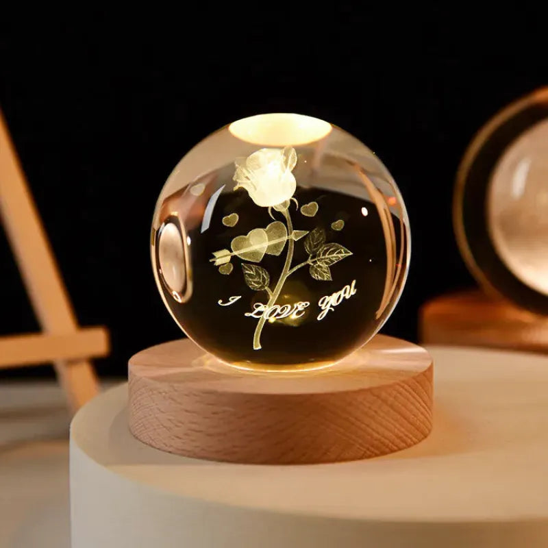 Lampe de chevet USB Sphère Magique - lampechevetdesign.com