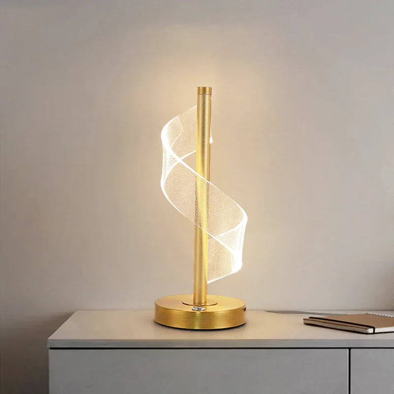 Designer nattbordslampe