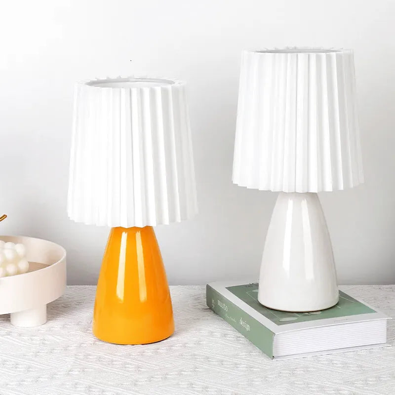 Antikk vintage nattbordslampe