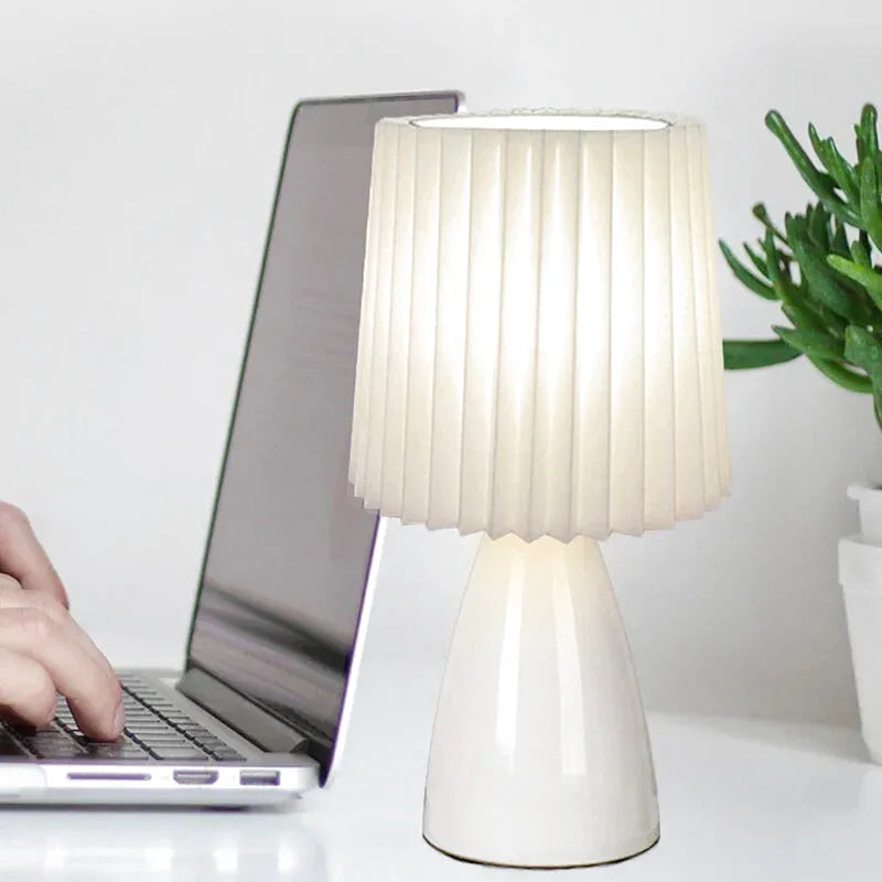 Antikk vintage nattbordslampe