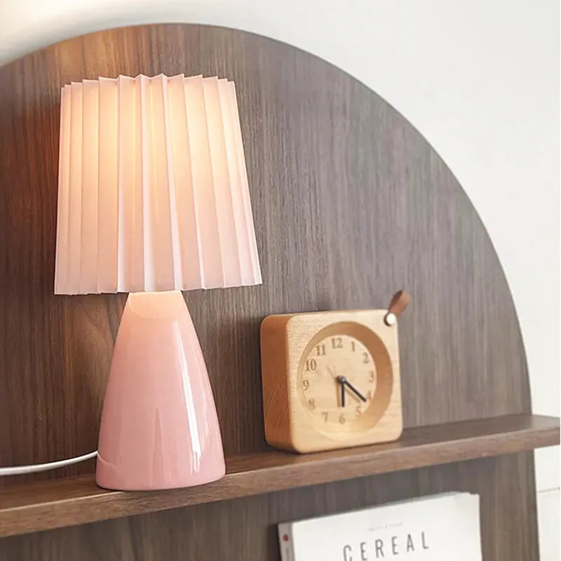 Antikk vintage nattbordslampe