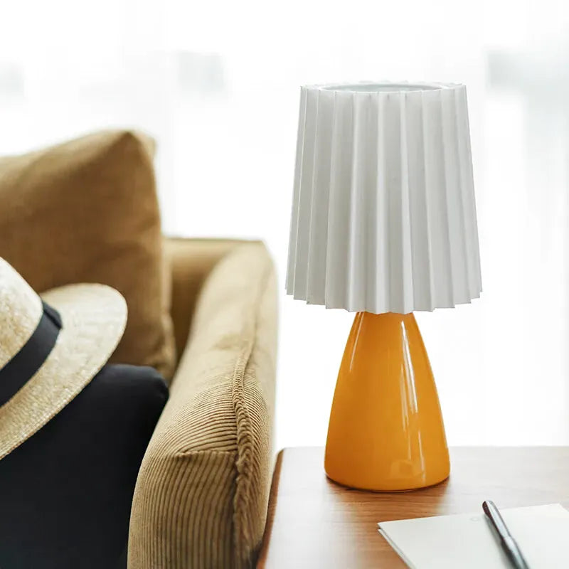 Antikk vintage nattbordslampe