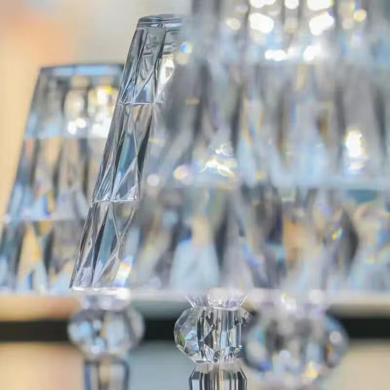 Lampe de chevet LED Cristal