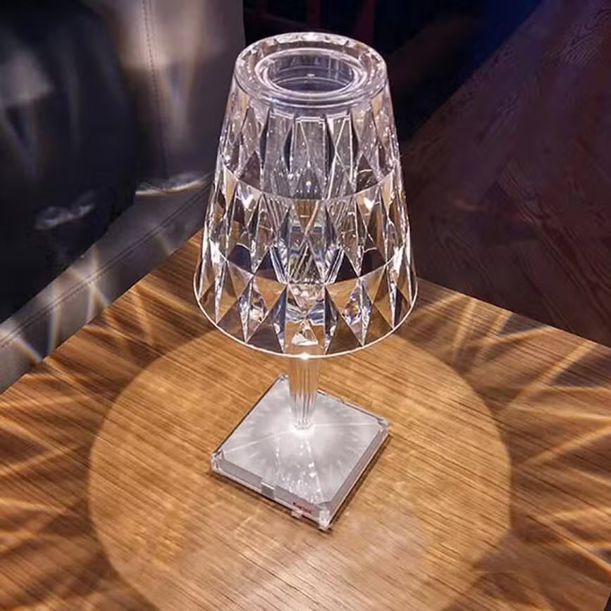 Lampe de chevet LED Cristal