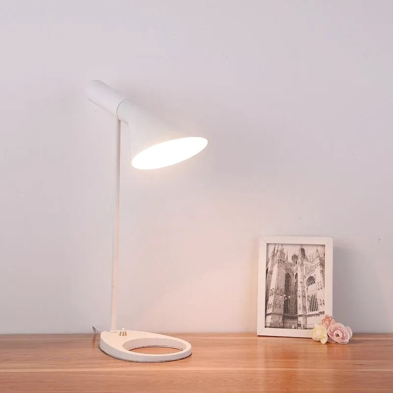 Lampe de Travail LED Bureau | Luminosité Précise - Designix Lampe de chevet Blanc