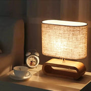 Lampe Nordique en Bois | Halo Lumineux
