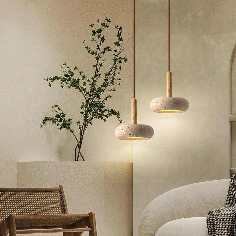 Suspension scandinave en pierre