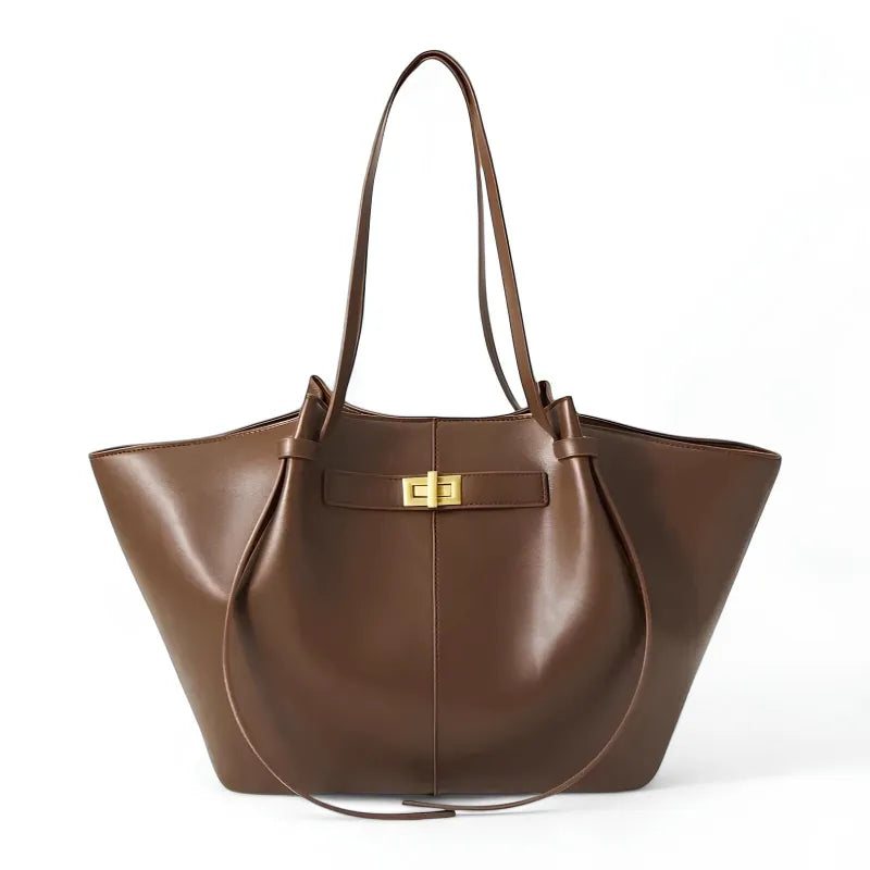 LYRA - Sac à Main Cours - Cuir élégant, spacieux et pratique