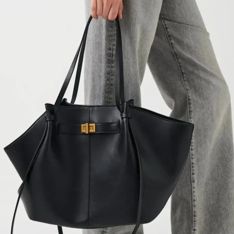 LYRA - Sac à Main Cours - Cuir élégant, spacieux et pratique