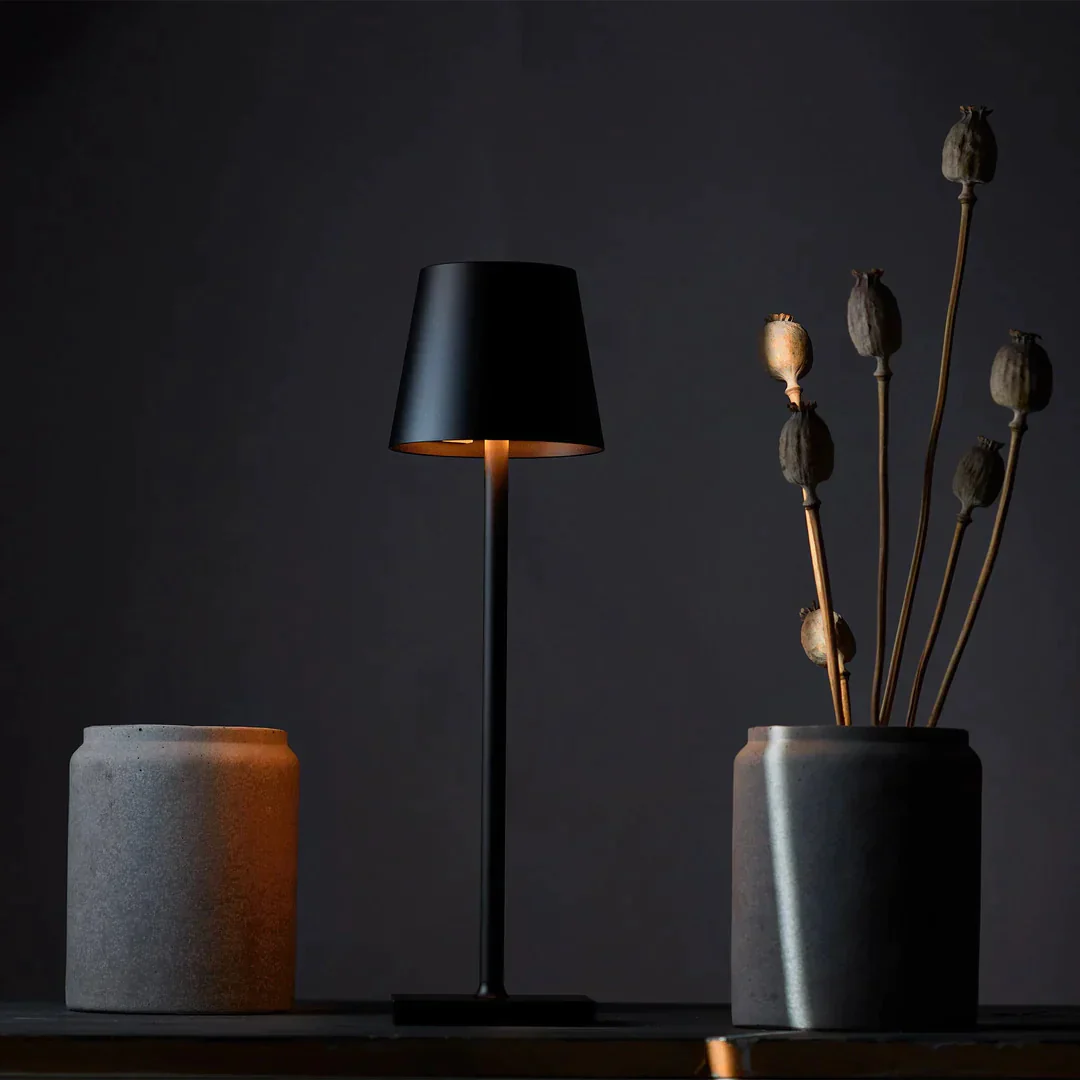 Lampe De Table Rechargeable Contemporaine Pour Chambre, Salon Et Bureau