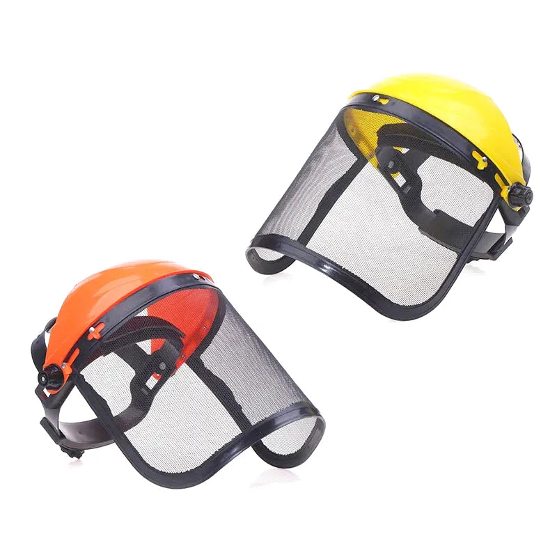 Masque de protection en treillis pour débroussailleuses et tailleuses d'arbres