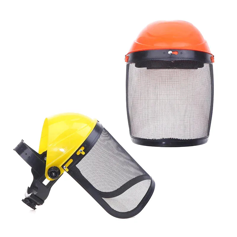 Masque de protection en treillis pour débroussailleuses et tailleuses d'arbres