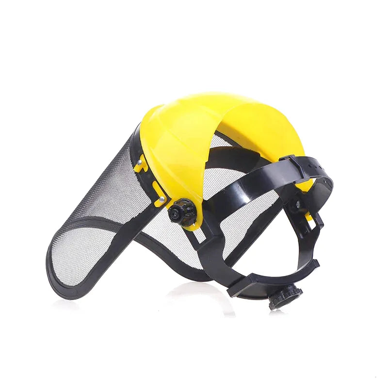 Masque de protection en treillis pour débroussailleuses et tailleuses d'arbres