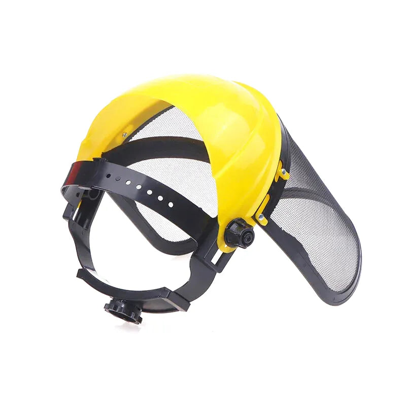 Masque de protection en treillis pour débroussailleuses et tailleuses d'arbres