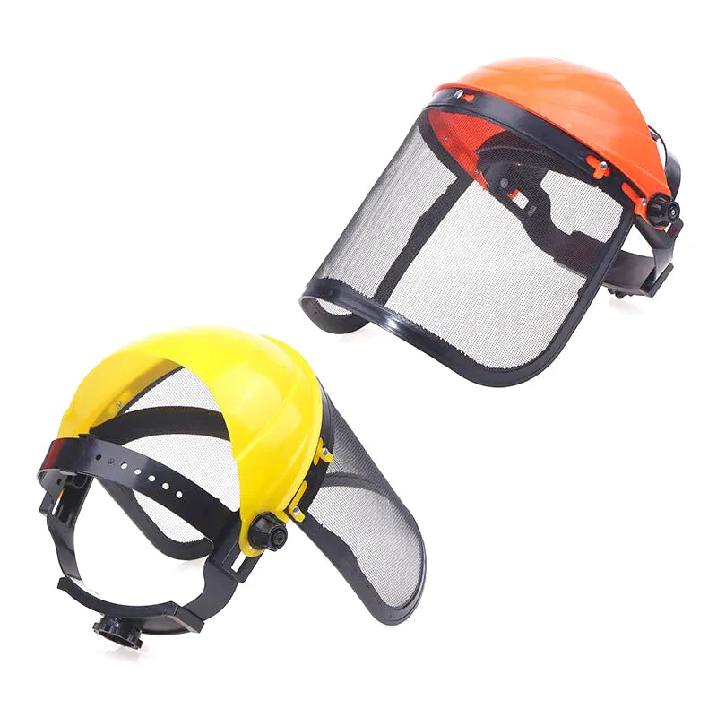 Masque de protection en treillis pour débroussailleuses et tailleuses d'arbres