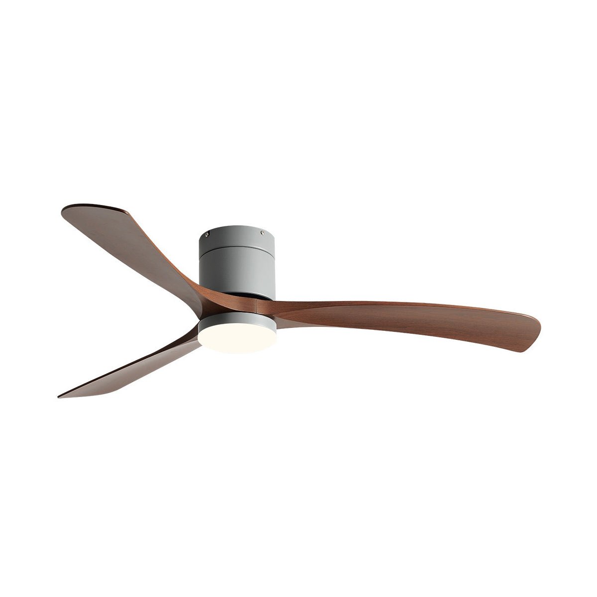 Ventilateur de Plafond Moderne 6 Vitesses avec Rotation Inversée et Éclairage Intégré