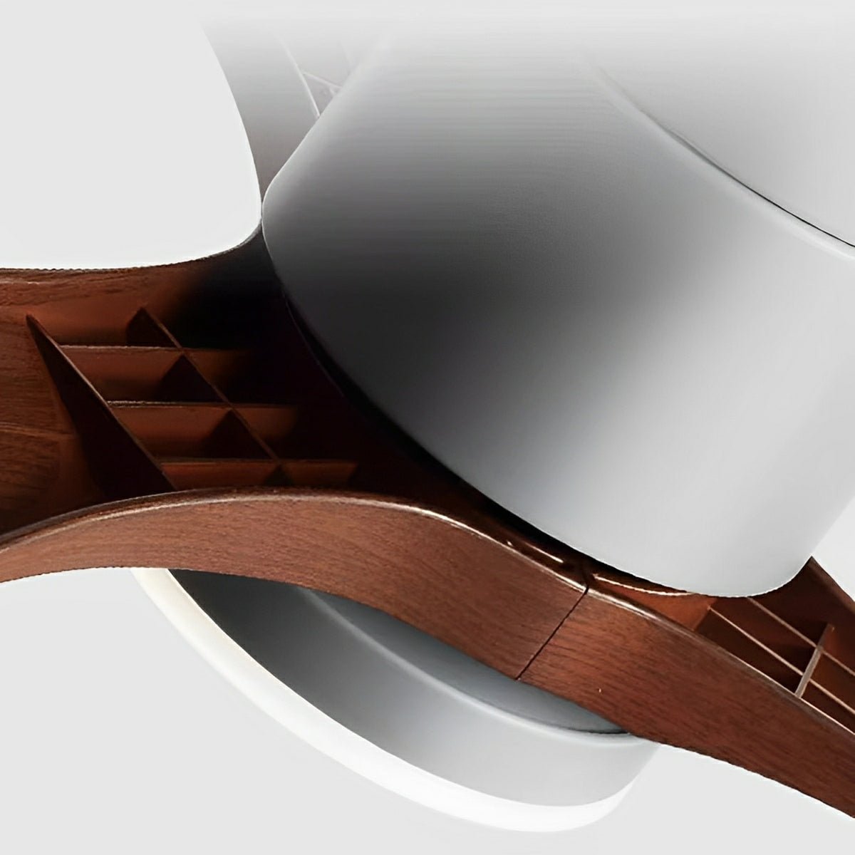 Ventilateur de Plafond Moderne 6 Vitesses avec Rotation Inversée et Éclairage Intégré
