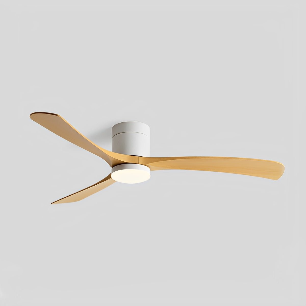 Ventilateur de Plafond Moderne 6 Vitesses avec Rotation Inversée et Éclairage Intégré