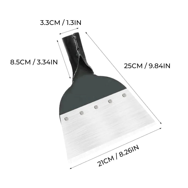 Pelle multifonctionnelle pour le nettoyage du jardin