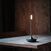 Lampe de table nordique en forme de bougeoir