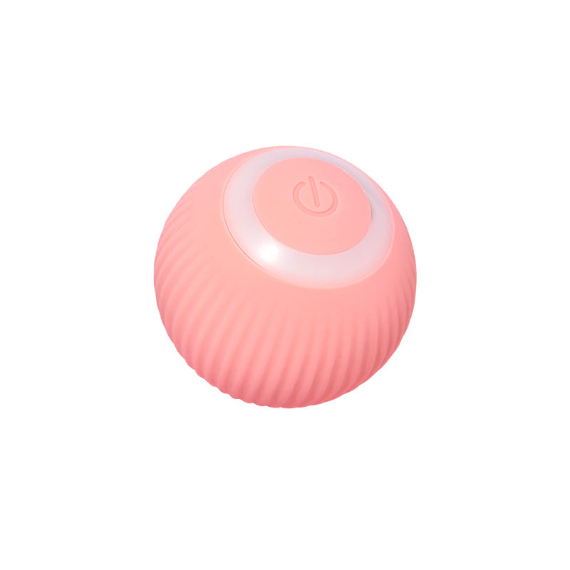 PawFun Interactive Smart Rolling Ball for Cats – Automatic LED Toy with Obstacle Avoidance