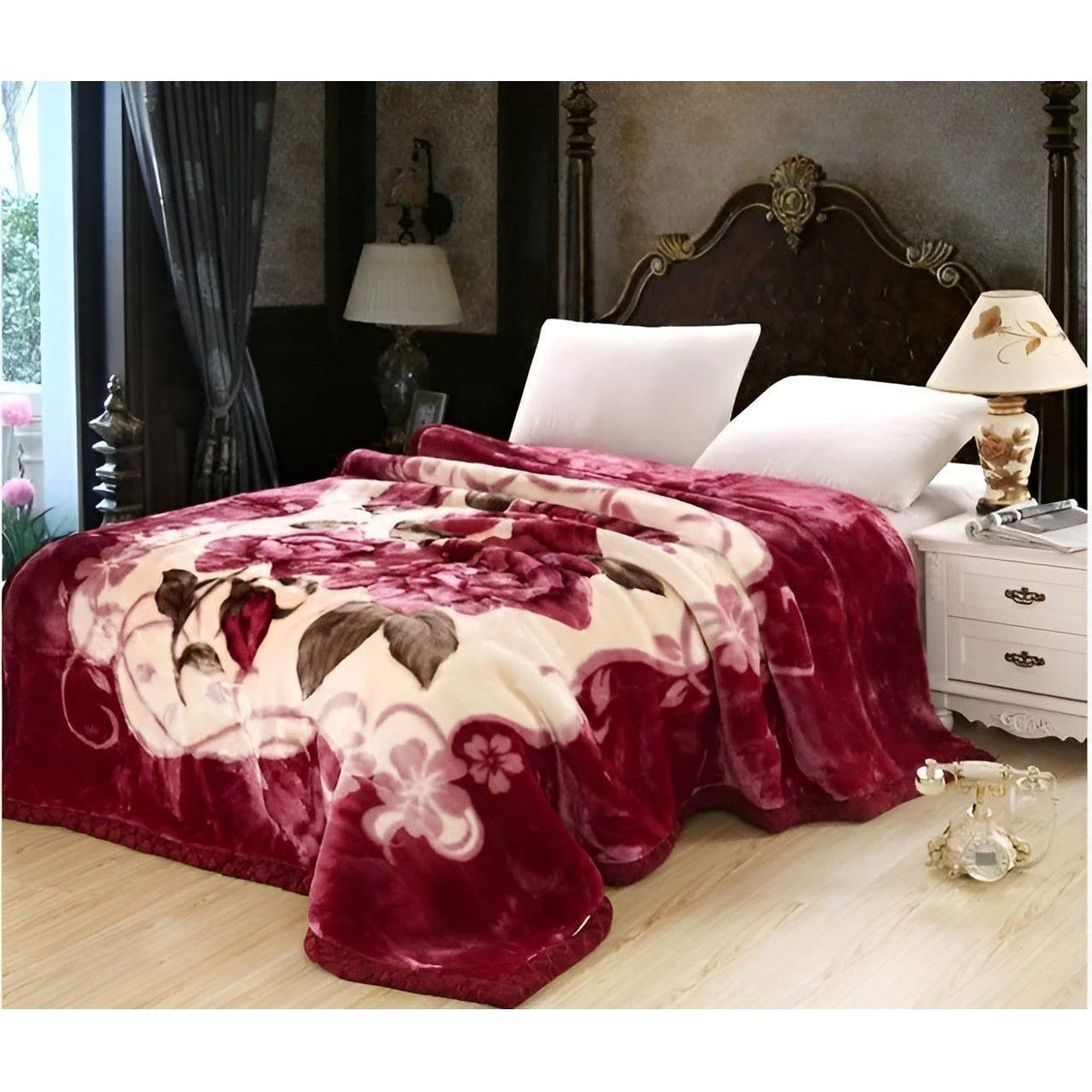 PlushDream Pledd – Mykt Dobbeltlags Plysjpledd i Kunstpels og Mikrofiber