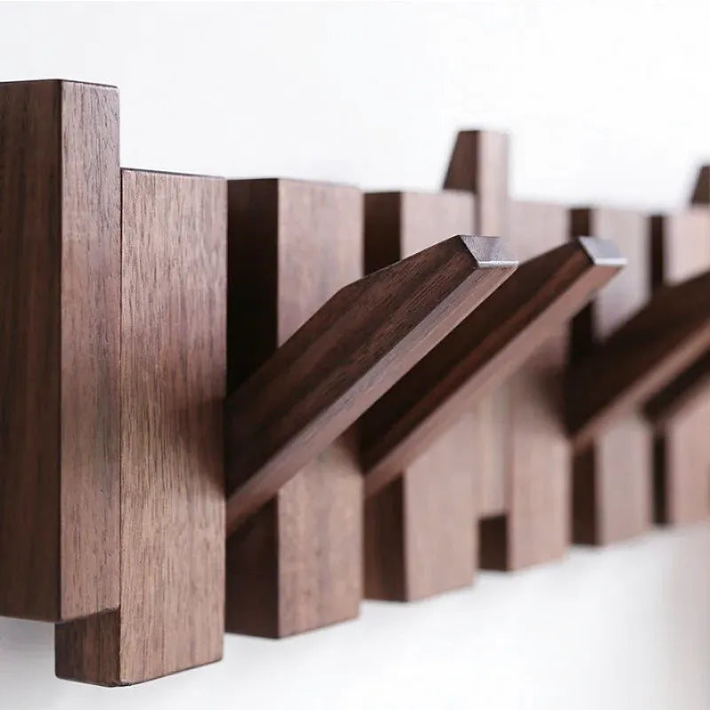 Porte-Manteau en Bois en Forme de Piano