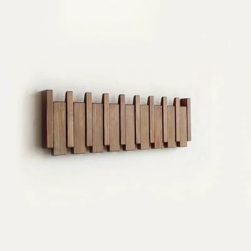 Porte-Manteau en Bois en Forme de Piano