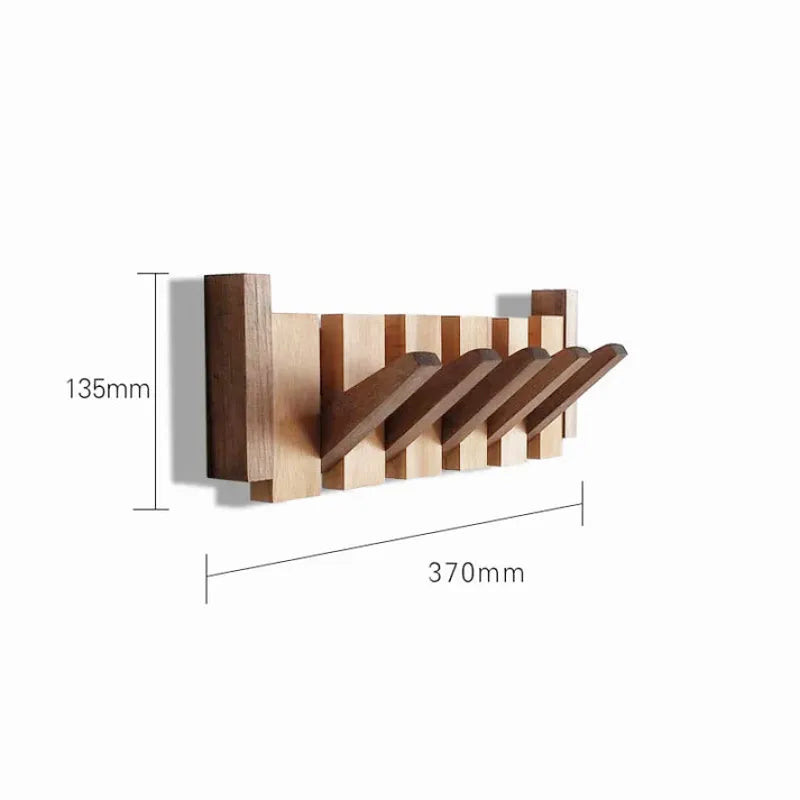Porte-Manteau en Bois en Forme de Piano
