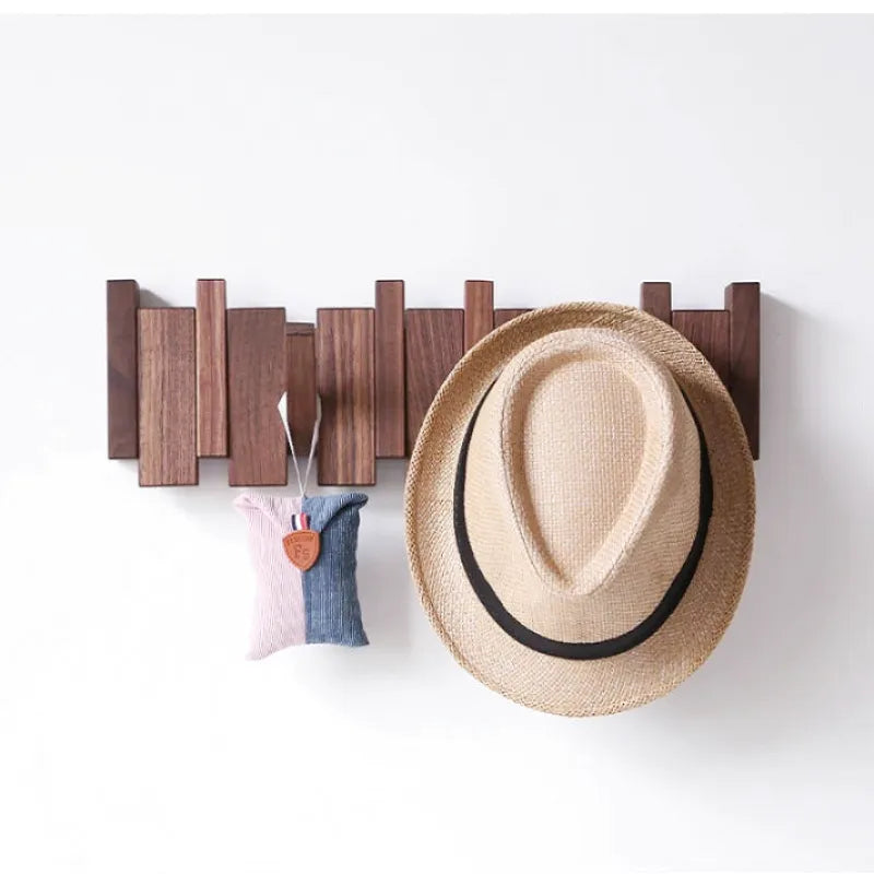 Porte-Manteau en Bois en Forme de Piano