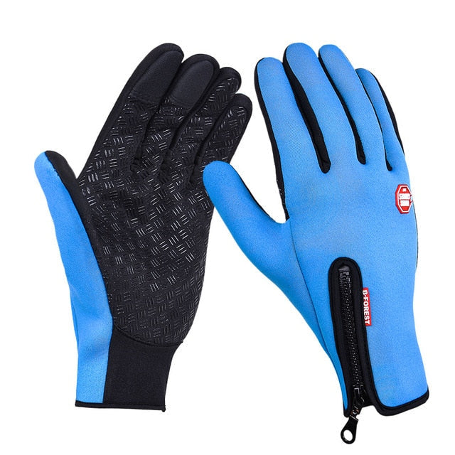 Gants d’hiver isolants, résistants à l’eau et compatibles avec les écrans tactiles, idéals pour la conduite, le vélo, le ski, le camping et la randonnée. Modèle unisexe.