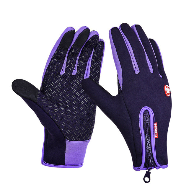 Gants d’hiver isolants, résistants à l’eau et compatibles avec les écrans tactiles, idéals pour la conduite, le vélo, le ski, le camping et la randonnée. Modèle unisexe.
