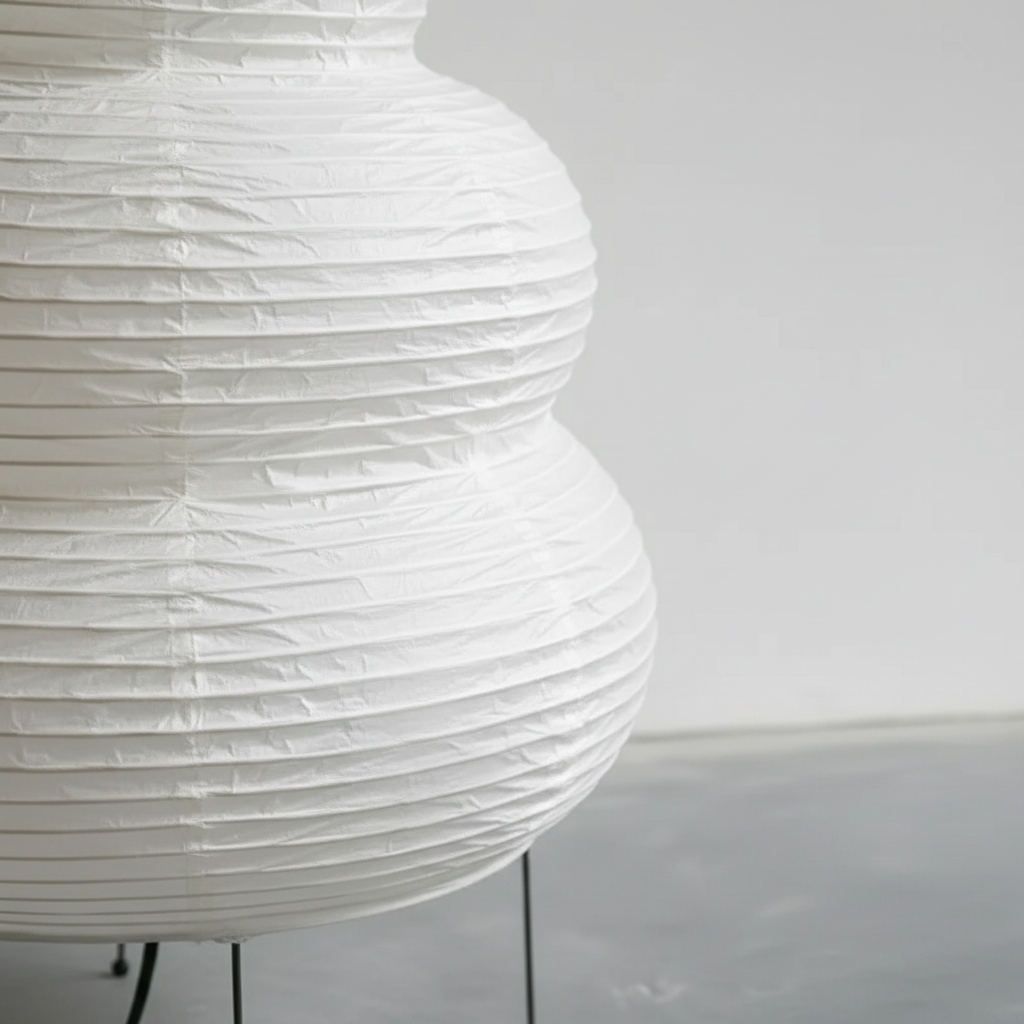 Satori – Japansk-inspirert bordlampe i rispapir