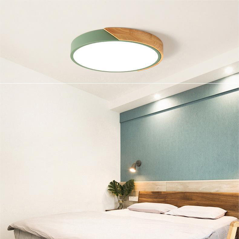 Plafonnier rond minimaliste