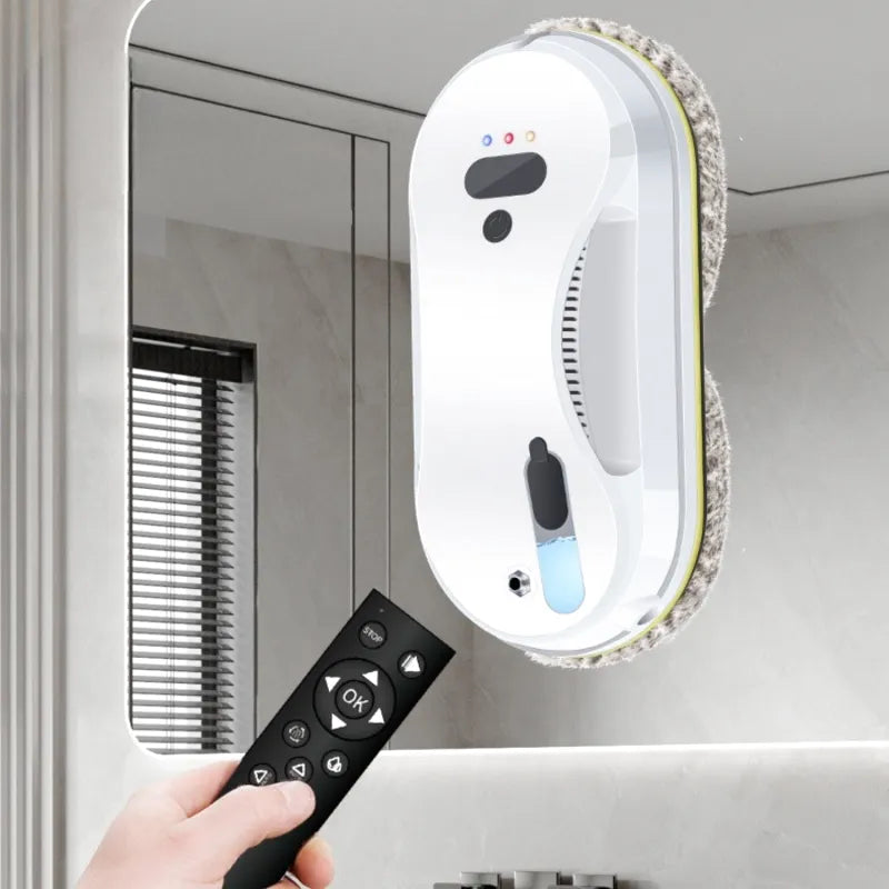 Robot lave vitre | Nettoyage Automatique avec pulvérisation d’eau