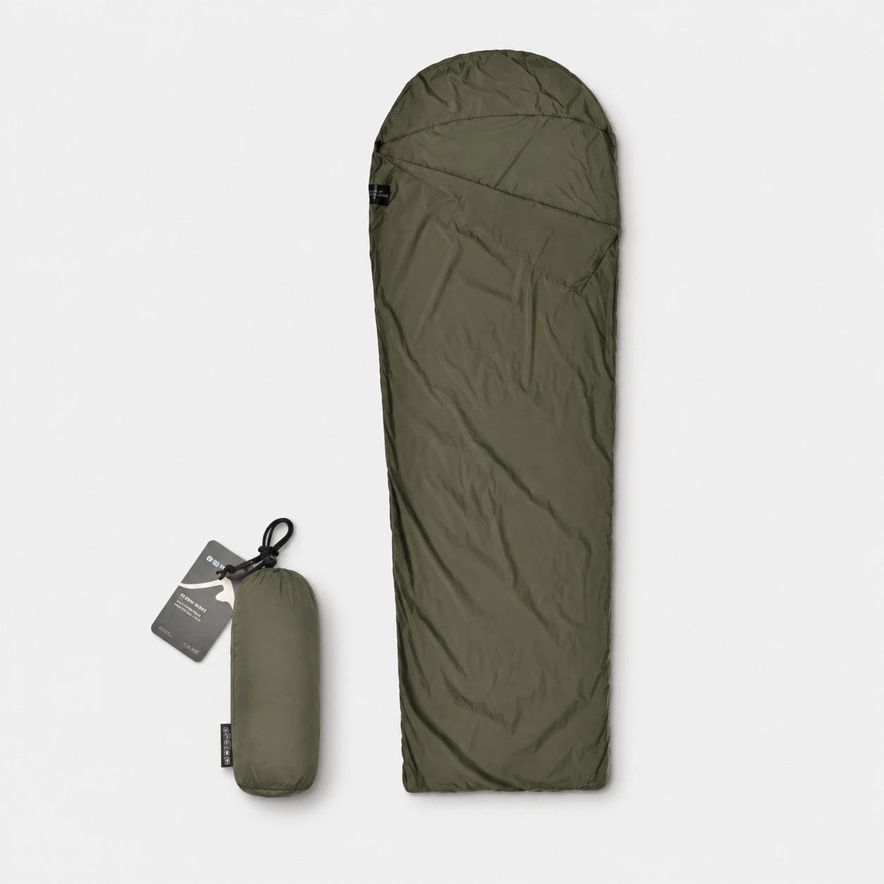 Sac de Couchage Compact, Trekking & Bivouac 15°C | Ultra Léger 128g