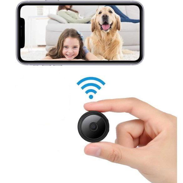 Mini caméra magnétique sans fil avec transmission audio et vidéo en direct