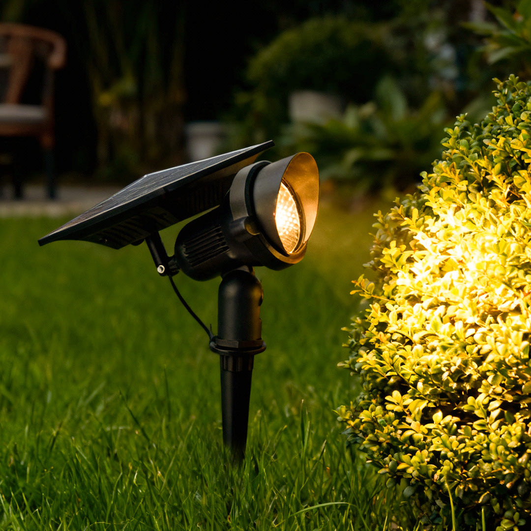 Spot Solaire LED Extérieur Orientable en Aluminium –  pour Jardin et Terrasse