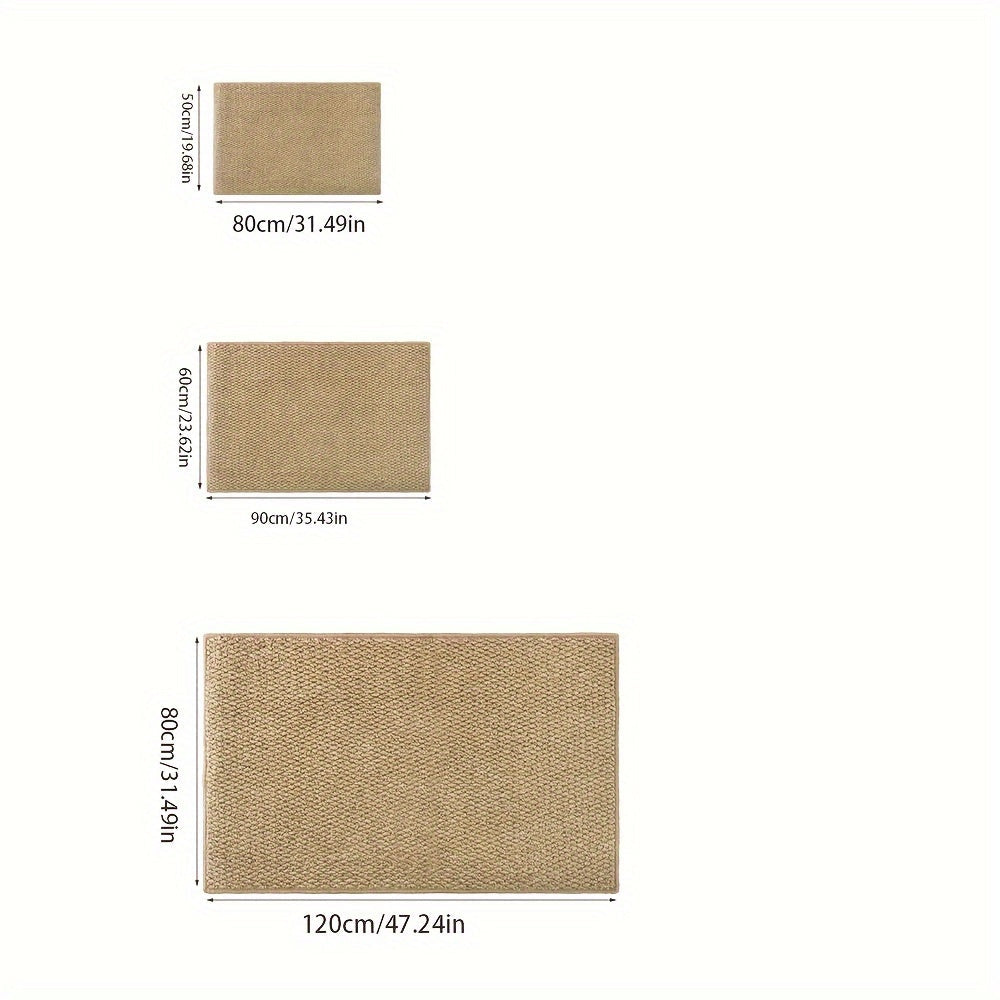 Tapis d'Entrée Absorbant Antidérapant – Paillasson Intérieur Lavable en Machine