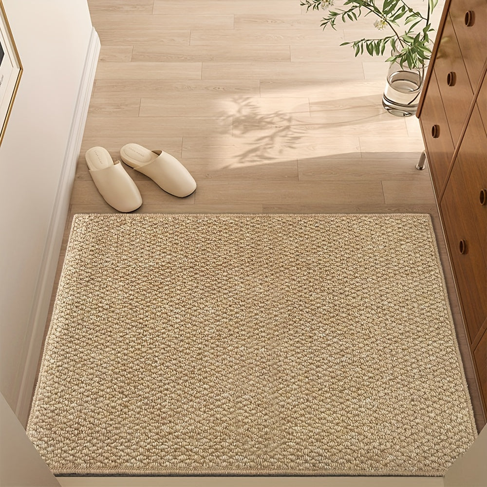 Tapis d'Entrée Absorbant Antidérapant – Paillasson Intérieur Lavable en Machine