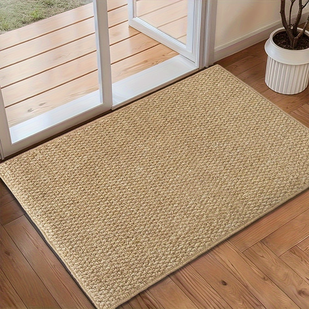 Tapis d'Entrée Absorbant Antidérapant – Paillasson Intérieur Lavable en Machine
